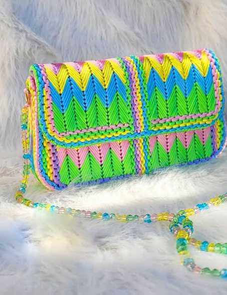 handwoven-satin-bag-in-rainbow-colors