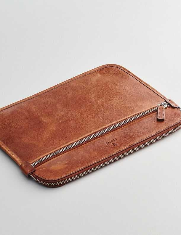 genuine leather laptop/iPad sleeve