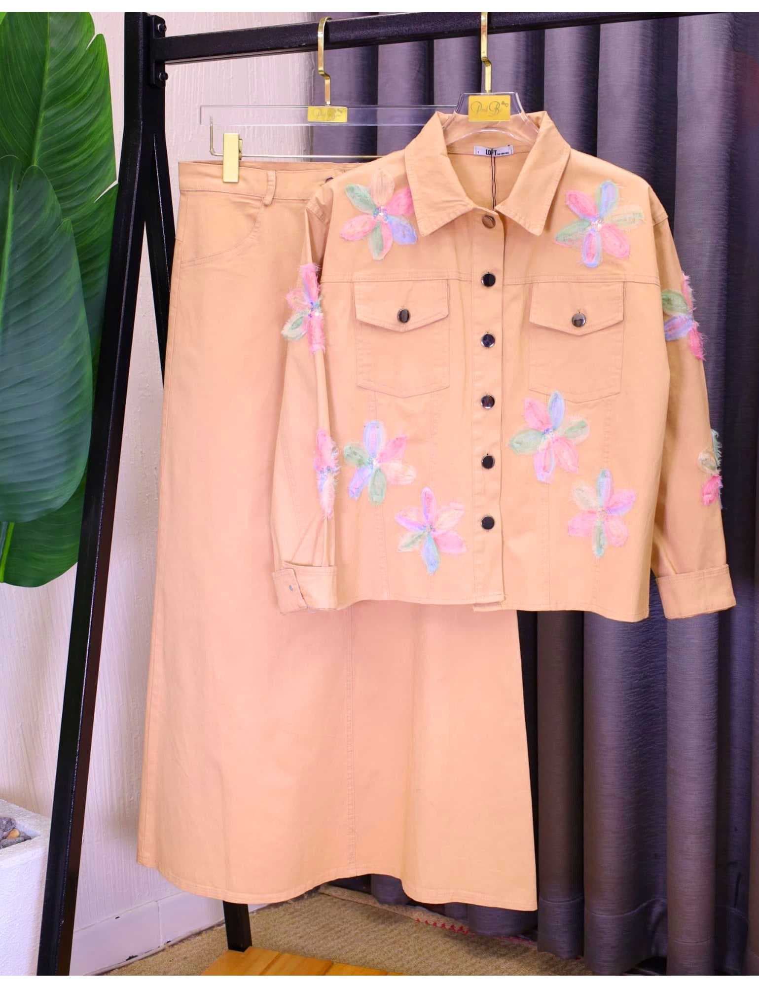 skirt set somo  L