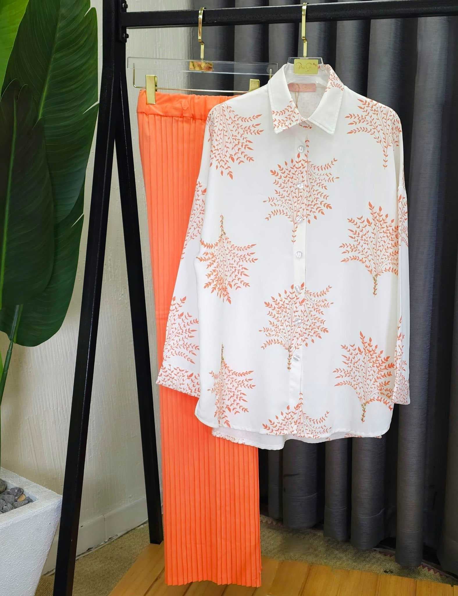pants set Orange  M