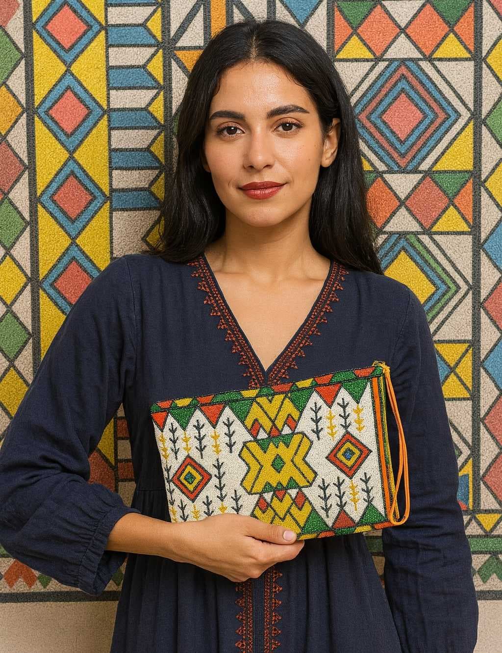 a-handcrafted-bag-features-a-design-inspired-by-traditional-asiri-patterns