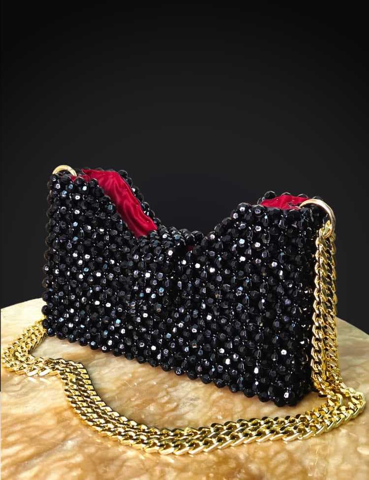 A luxurious acrylic crystal handbag - 2
