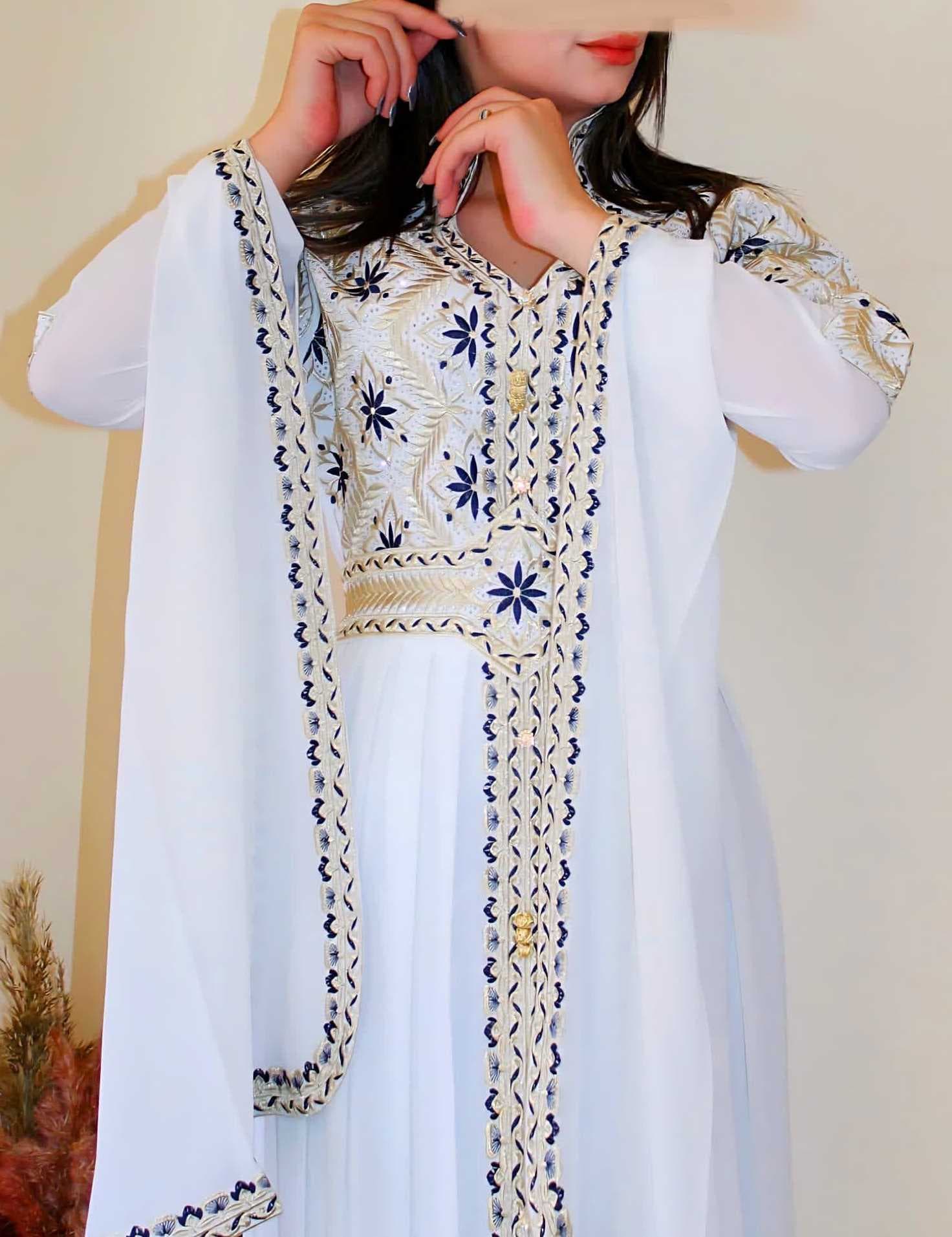 Royal Kaftan White  2XL
